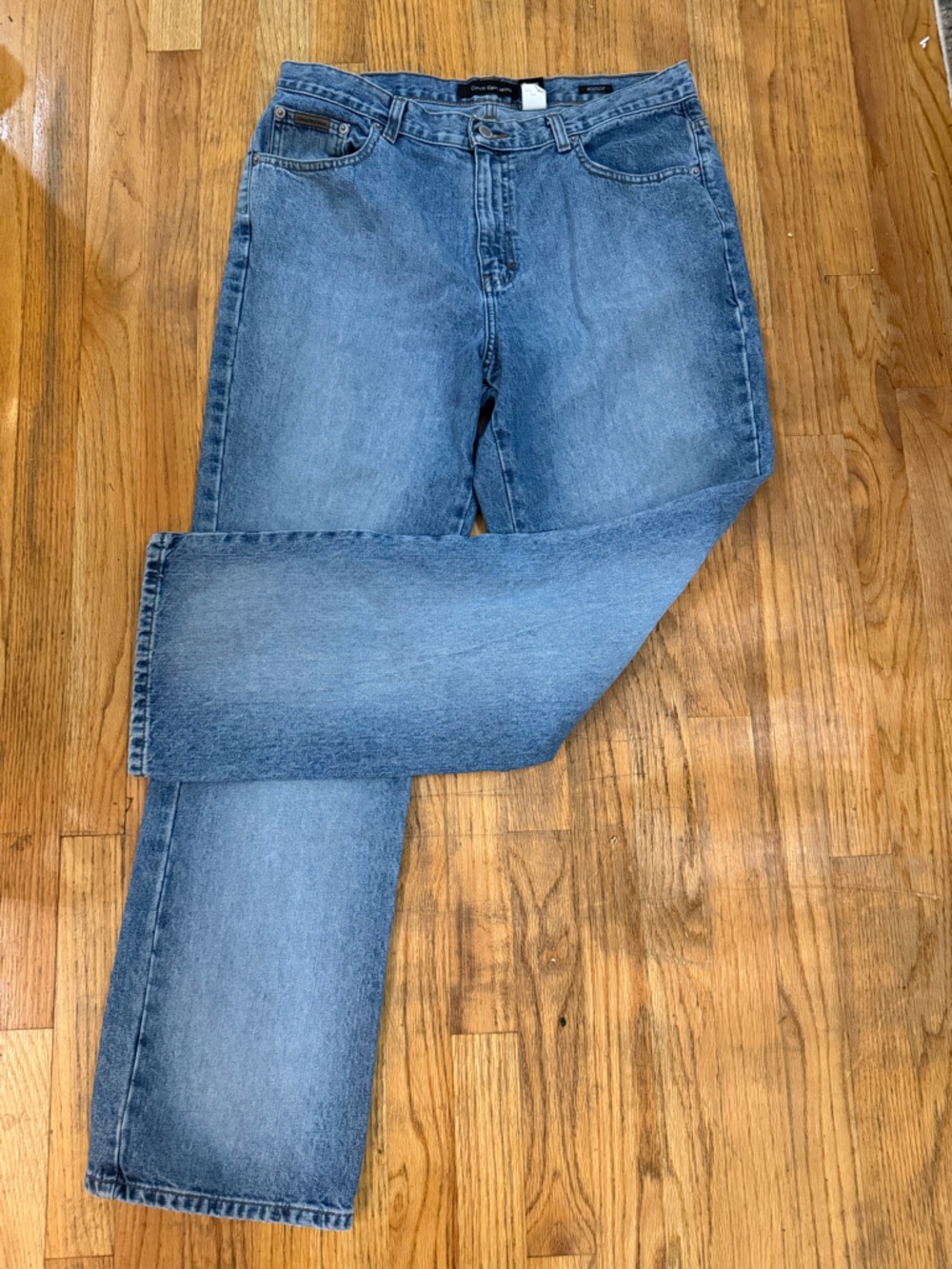Calvin Klein Jeans Women’s Bootcut Light Blue Denim